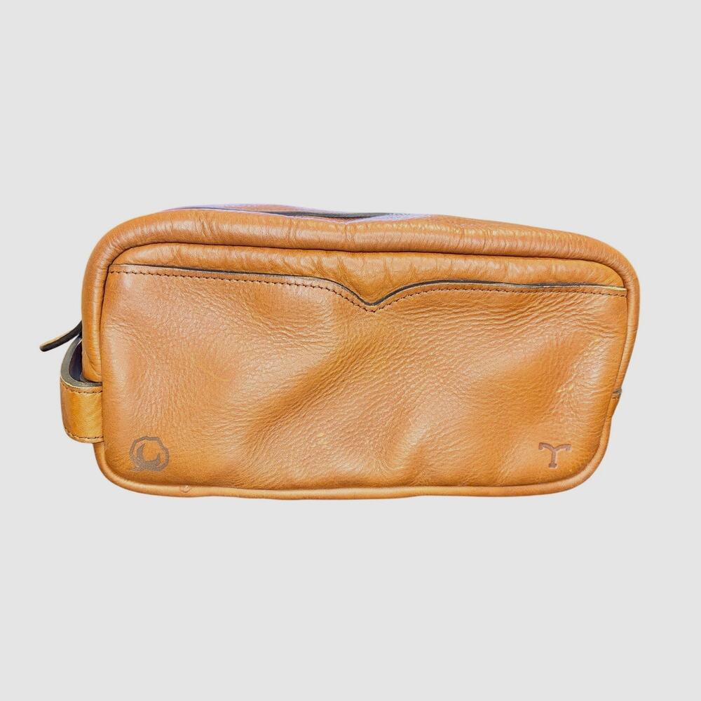 Tecovas The Bartlett Leather Travel Kit - Cognac - New Without Tags - Picture 3 of 16
